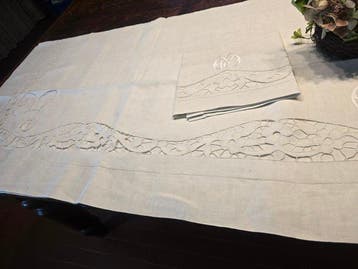 Laken (3) - 230 cm - 275 cm - Antieke uitzet