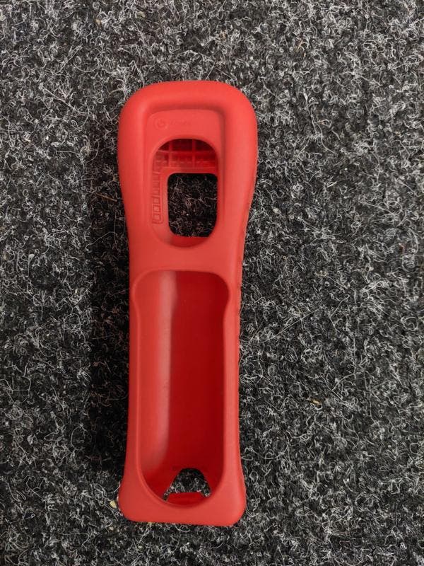 Beschermhoes rood voor je Wii controller (used), Games en Spelcomputers, Spelcomputers | Nintendo Wii, Ophalen of Verzenden