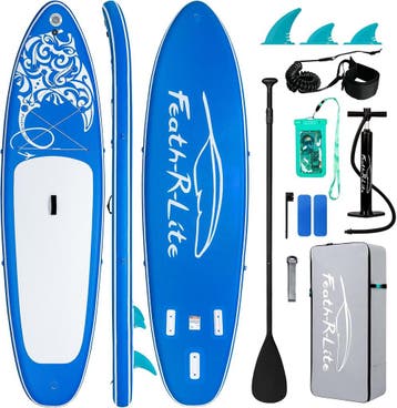 FEATH-R-LITE Opblaasbaar paddleboard, stand-up paddleboards, Verzenden