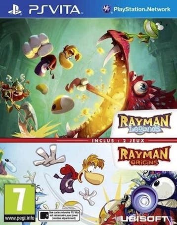 Rayman Legends + Rayman Origins (Losse Cartridge), Consoles de jeu & Jeux vidéo, Jeux | Sony PlayStation Vita, Ophalen of Verzenden