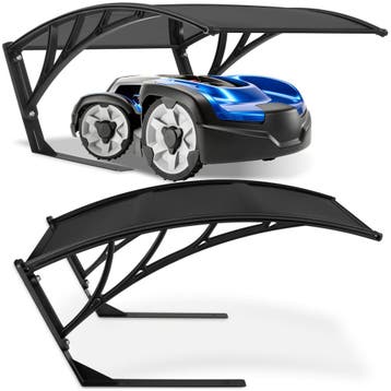 Robotmaaiergarage Domus, weerbestendig, 81x100x48cm - zwart, Verzenden, Nieuw