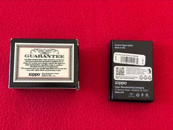 Zippo - Zonder minimumprijs - Aansteker - Staal, Leder - (2)