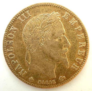 France. Napoléon III. 5 Francs 1864-A, Paris (Sans prix de, Postzegels en Munten