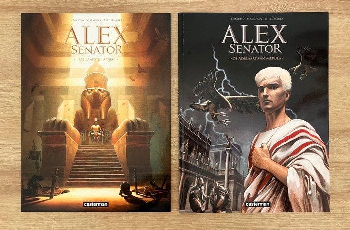 Alex Senator - 1 t/m 11 (minus 9) - opeenvolgende reeks SC -, Boeken, Stripverhalen