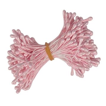 Roze Bloemstampers Met Parelglans - Meeldraden Voor, Hobby & Loisirs créatifs, Verzenden