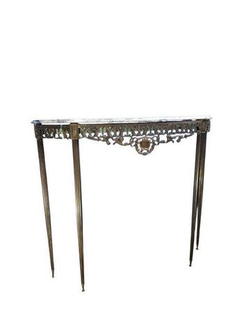 Console (2) - Laiton - Louis XVI avec Specchiera, Antiquités & Art