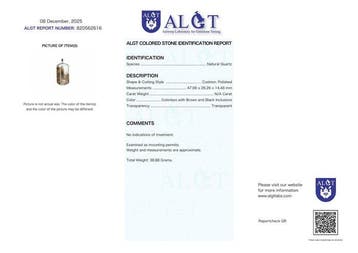 ALGT-gecertificeerd - enorme en meesterlijke natuurlijke