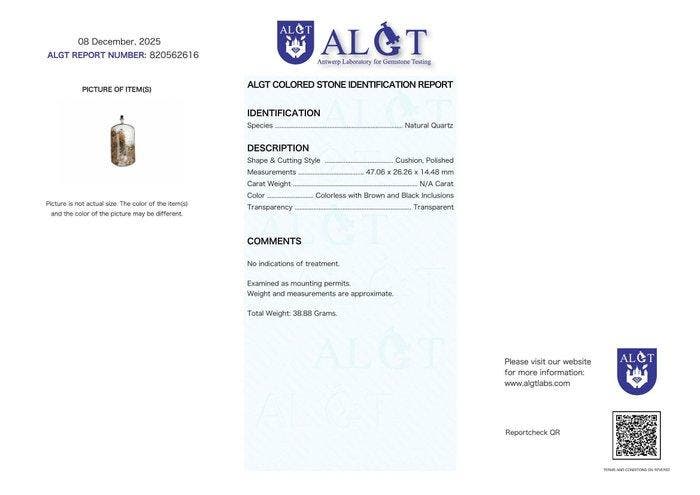 ALGT-gecertificeerd - enorme en meesterlijke natuurlijke, Collections, Minéraux & Fossiles