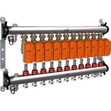 Manifold Belimo 11 X Vannes De Zone 24VAC/DC 75s 2/3-Point, Verzenden