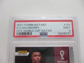 2022 Panini FIFA World Cup Qatar Kylian Mbappé Carte, Verzamelen, Nieuw