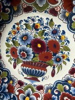 Oud Delft - Assiette murale - Faïence, Antiek en Kunst