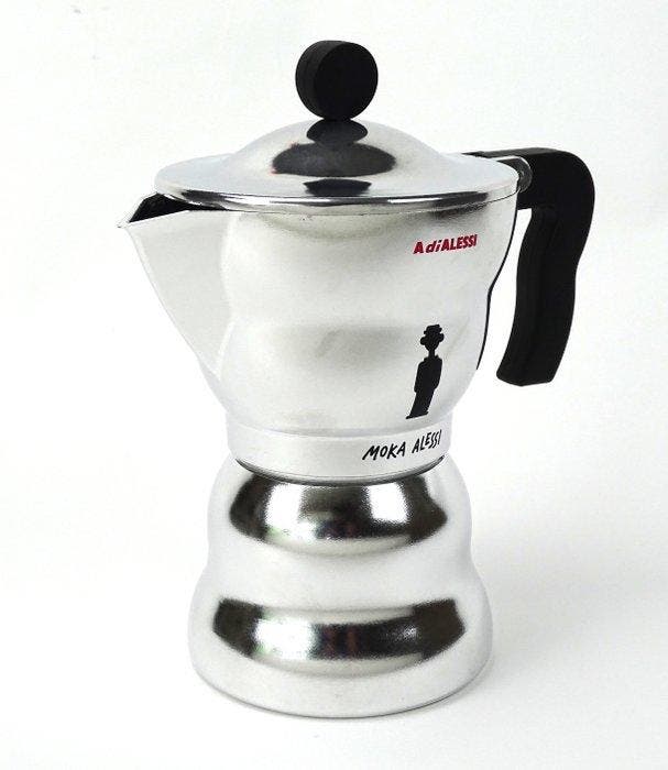 Alessi - Alessandro Mendini - Cafetière - Moka - Moulage en, Antiek en Kunst, Antiek | Meubels | Stoelen en Sofa's