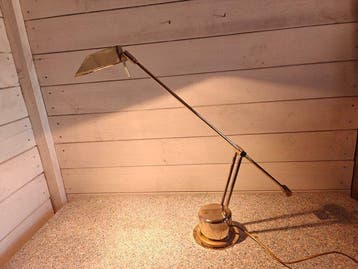 Massive - Massive — Messing Halogen Bureaulamp - Lampe -