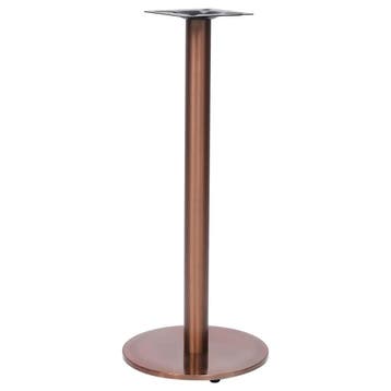vidaXL Bistrotafelpoot Ø45x107 cm roestvrij staal, Verzenden