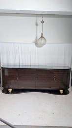 Dressoir - Palissander, Verguld messing - rosewood, Nieuw