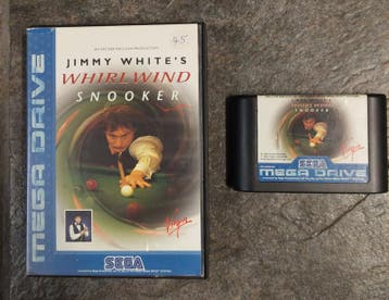 Jimmy White Whirlwind Snooker zonder boekje (Sega Mega Drive, Consoles de jeu & Jeux vidéo, Ophalen of Verzenden
