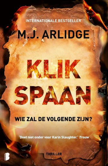 Klikspaan / Helen Grace / 4 9789022595671 M.J. Arlidge, Boeken, Verzenden, Gelezen, M.J. Arlidge