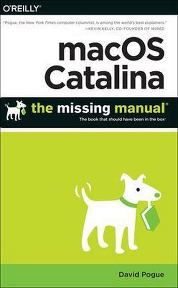 macOS Catalina The Missing Manual The Book That Should Have, Verzenden, David Pogue