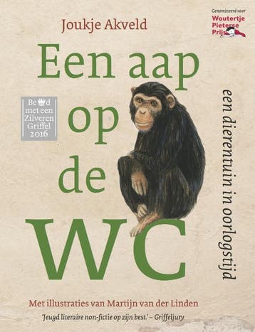 Een aap op de wc 9789089671776 Joukje Akveld, Verzenden, Zo goed als nieuw, Joukje Akveld