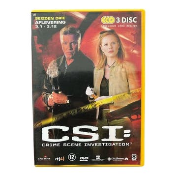 CSI: Crime Scene Investigation Seizoen 3 Aflevering 3.1 -, Cd's en Dvd's, Verzenden, Nieuw in verpakking