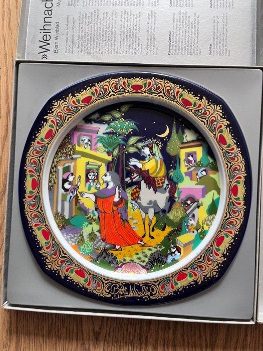 Rosenthal - Bjørn Wiinblad - Schotel (2) - Porselein - Wie, Antiek en Kunst, Antiek | Glaswerk en Kristal