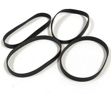 Vintage Fischertechnik 37240 rubber voor band 60, zwart, 4, Verzenden, Nieuw