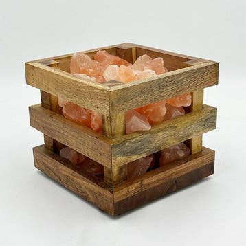 Lamp (3) - Hout, Steen