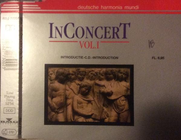 Various - InConcert Vol. 1, CD & DVD, CD | Pop, Envoi