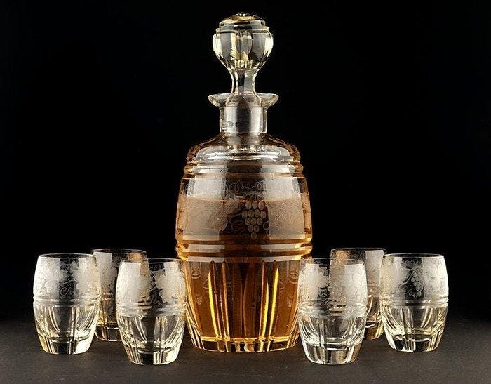 Karaf - Glas, Antiquités & Art, Art | Objets design