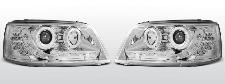 Koplampen LED DRL | geschikt voor VW Transporter T5 2003-200, Auto-onderdelen, Verlichting, Nieuw, Volkswagen, Verzenden