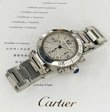 Cartier - Pasha Seatimer - W31089m7 - Homme - 2007