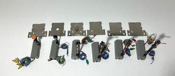 Märklin H0 - 7038/39/40/42 - Signaux (12) - 6 signaux, Nieuw