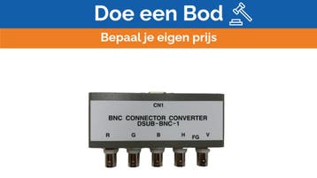 Bieden: Furuno connector converter - DSUB-BNC-1, Watersport en Boten, Ophalen of Verzenden, Nieuw