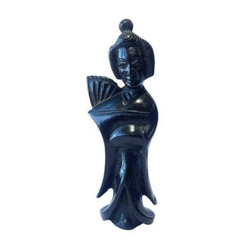 Exquisite Antique Figural Wax Seal Stamp – Carved Wooden