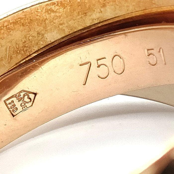 Cartier - Ring - 18 karaat Geel goud - Drie-eenheid, Bijoux, Sacs & Beauté, Bagues