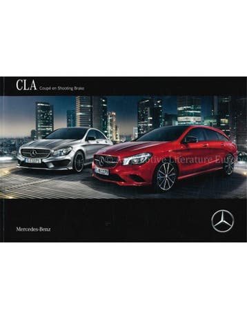 2015 MERCEDES BENZ CLA-KLASSE BROCHURE NEDERLANDS, Nieuw