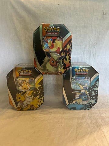 3 Complete set - Vaporeon - Jalteon - Flareon