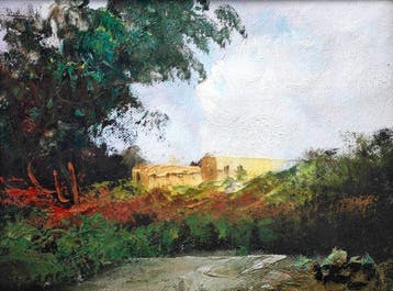 École française (XX) - Maison à la campagne