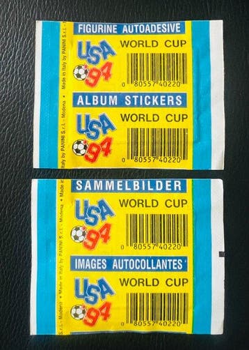 Panini WC USA 94 Inclut le bon de commande original, Met 2, Collections