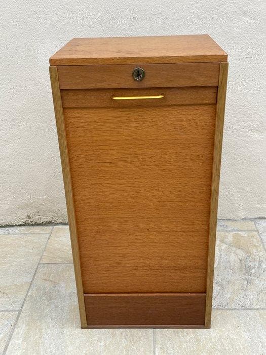 Armoire de bureau - Bois, Métal - Armoire d’archives, Antiquités & Art, Art | Objets design