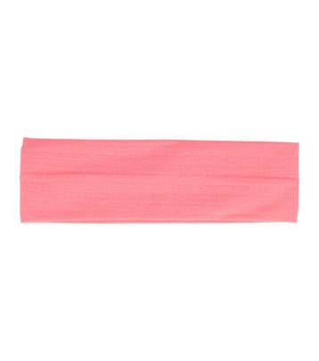 Haarband Stof 6cm - Basic - Nylon - Roze