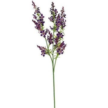 Kattenmunt Paars Zijdenbloem 75 cm per stuk, Maison & Meubles, Accessoires pour la Maison | Plantes & Fleurs artificielles