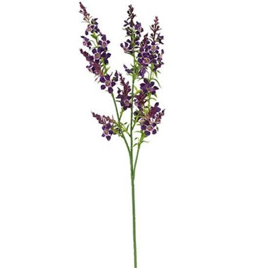 Kattenmunt Paars Zijdenbloem 75 cm per stuk, Maison & Meubles, Accessoires pour la Maison | Plantes & Fleurs artificielles