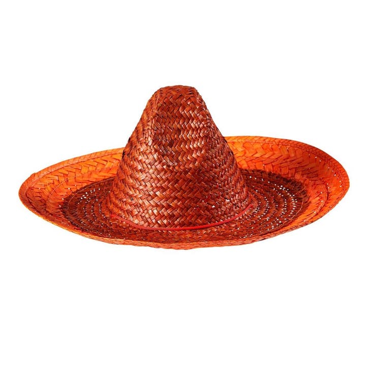 Oranje Sombrero 48cm, Hobby en Vrije tijd, Feestartikelen, Nieuw, Verzenden