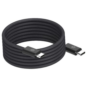 Celly 60W USB-C > USB-C Magnetische Kabel 100cm, Télécoms, Chargeurs de voiture, Verzenden