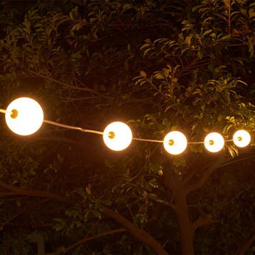 Luxar LED Lichtbollen Snoer 7.75M, Tuin en Terras, Buitenverlichting, Verzenden, Nieuw, Netvoeding, Led