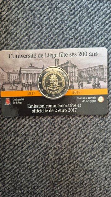 België. 2 Euro 2015/2020 (5 coincards) (Zonder minimumprijs), Postzegels en Munten