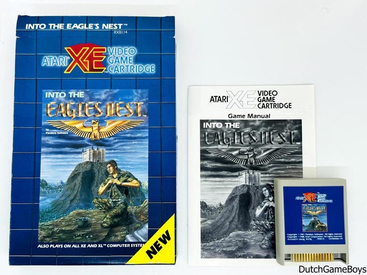 Atari XE - Into The Eagles Nest, Consoles de jeu & Jeux vidéo, Consoles de jeu | Atari, Envoi