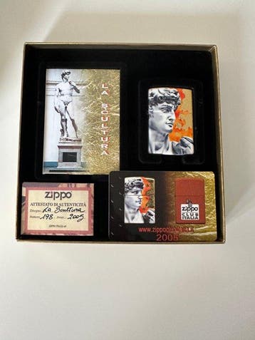 Zippo - Aansteker - IJzer (gegoten/gesmeed), Nieuw