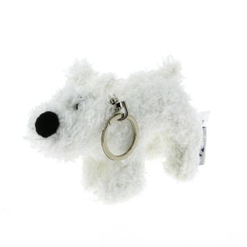 Kuifje Knuffel Bobbie Sleutelhanger 8 cm, Verzamelen, Ophalen of Verzenden, Nieuw